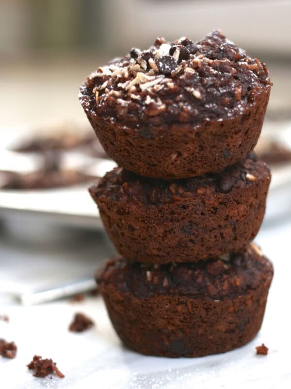 double chocolate chip muffins (V & GF)