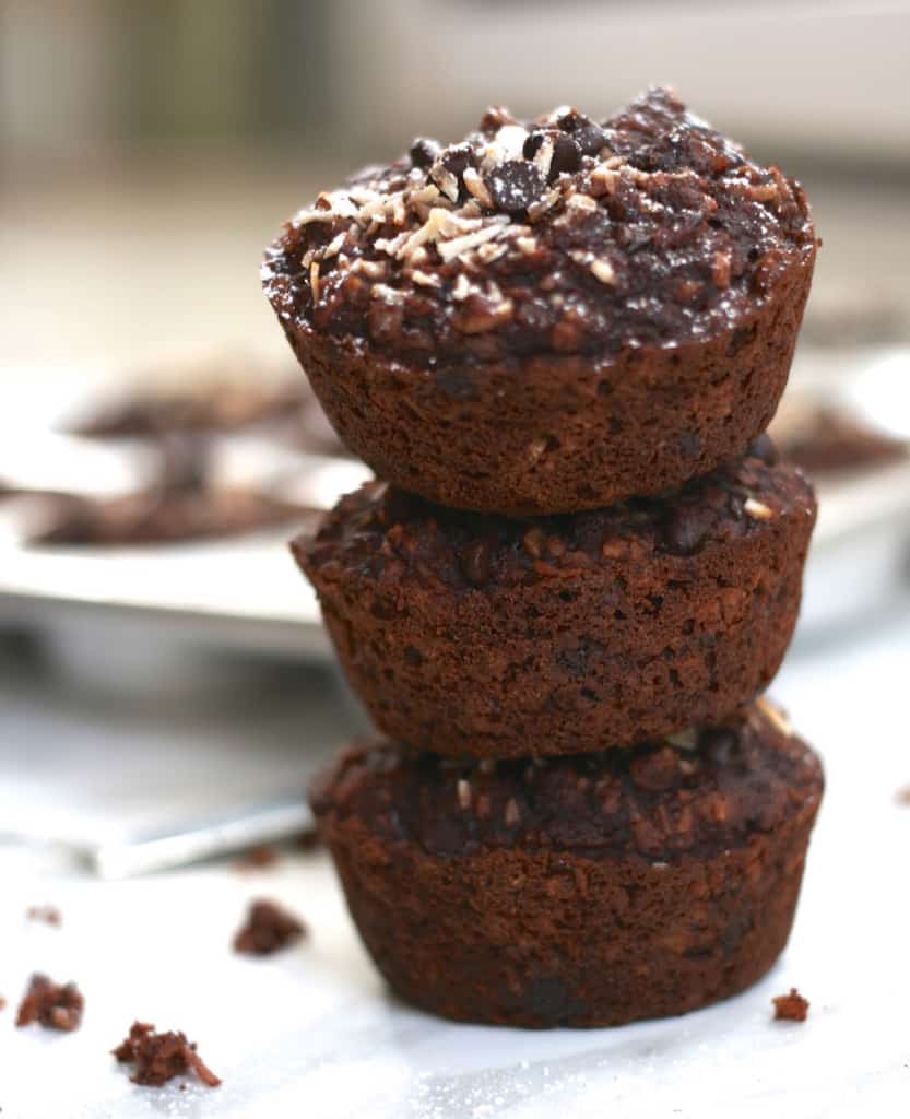 double chocolate chip muffins (V & GF)