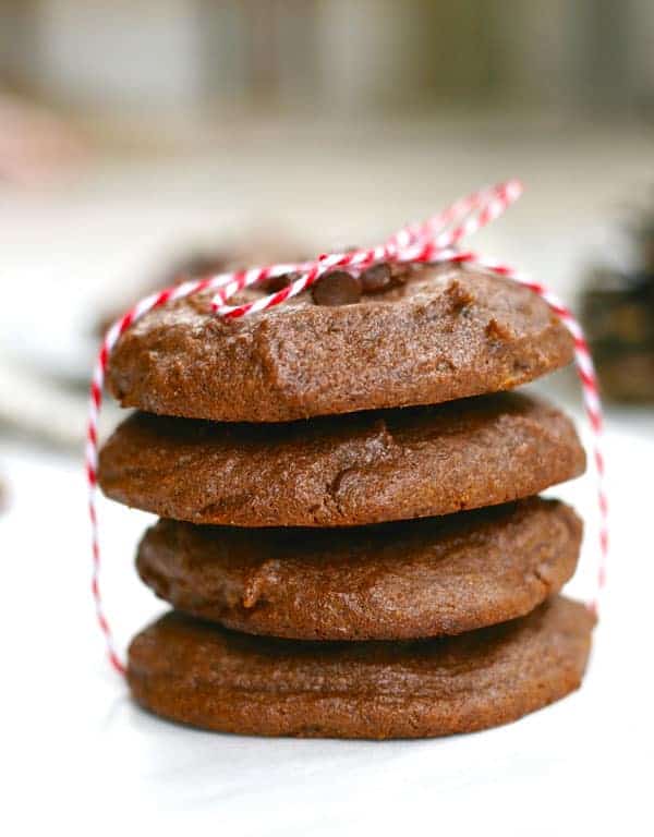 gluten-free chocolate peanut butter cookies