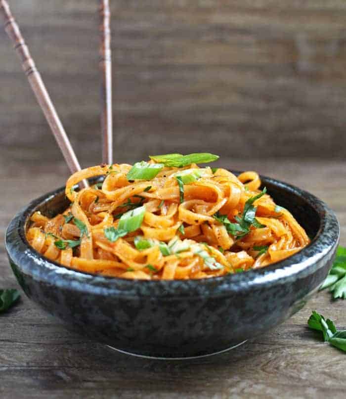 coconut curry linguini