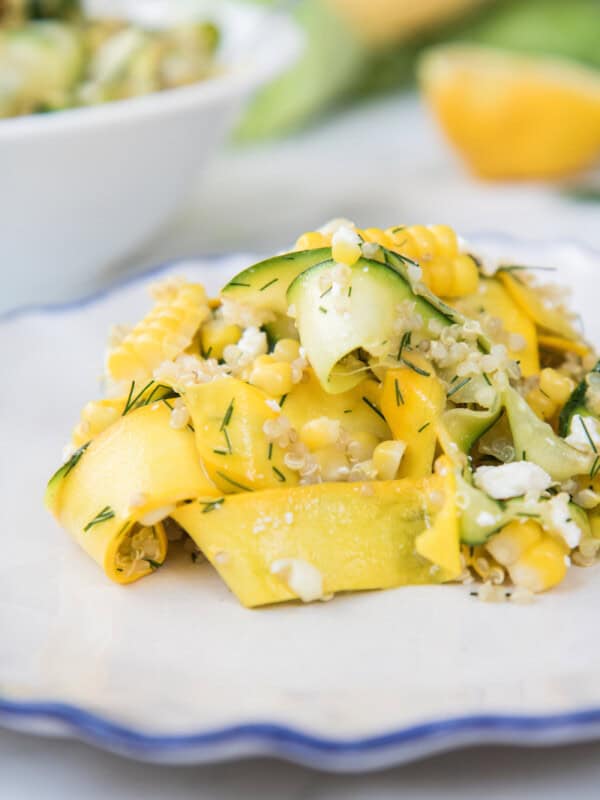 Summer squash salad
