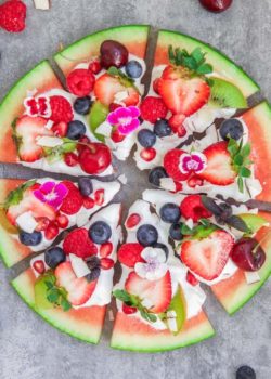 watermelon pizza