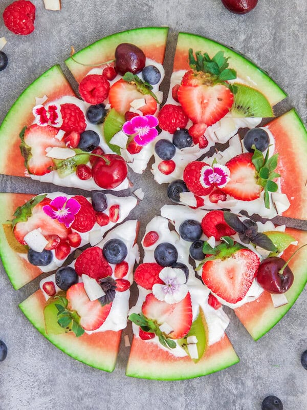 watermelon pizza