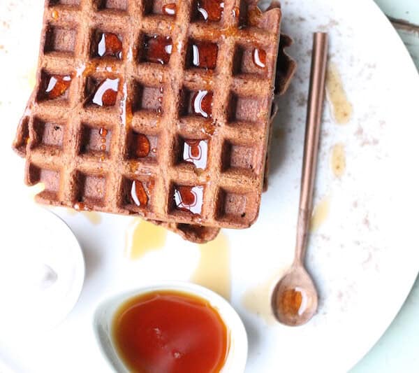 chai spiced waffles