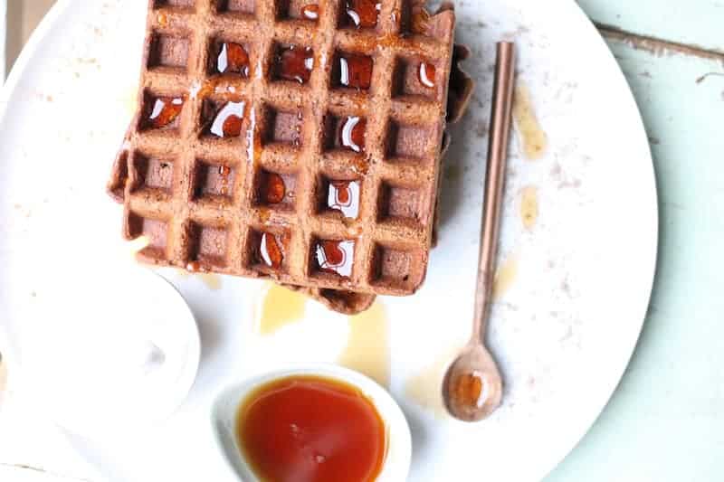 chai spiced waffles