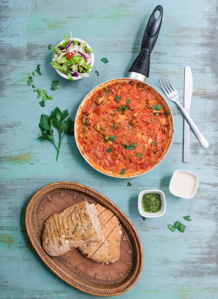 vegan shakshuka