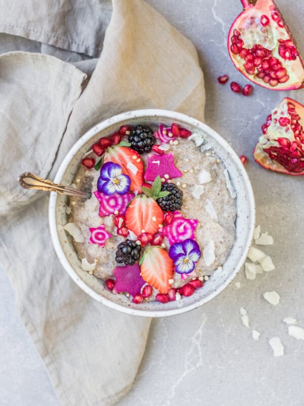 warming buckwheat porridge