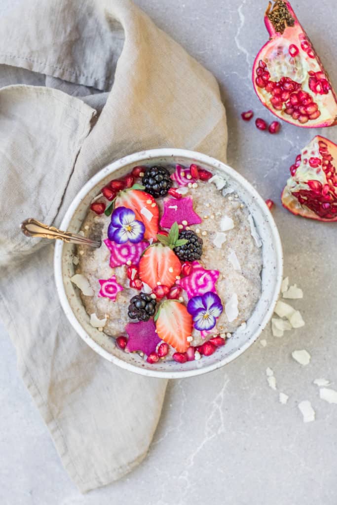 warming buckwheat porridge