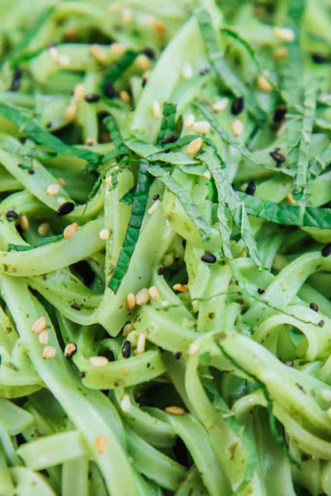 creamy Thai pesto linguini