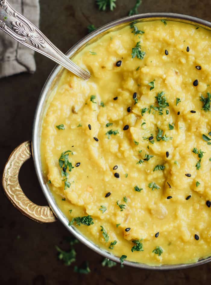 red lentil dal