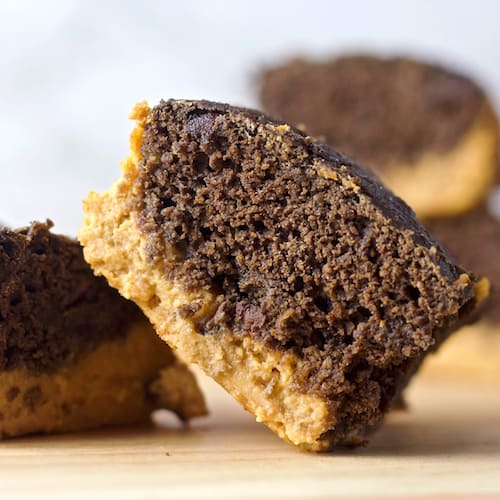 peanut butter blondie brownies