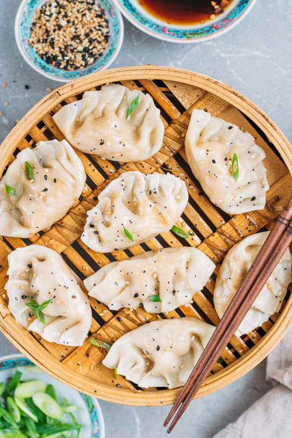 vegetable steamed dumplings