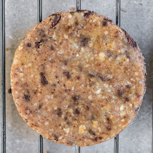 No-bake chocolate chip almond cookies