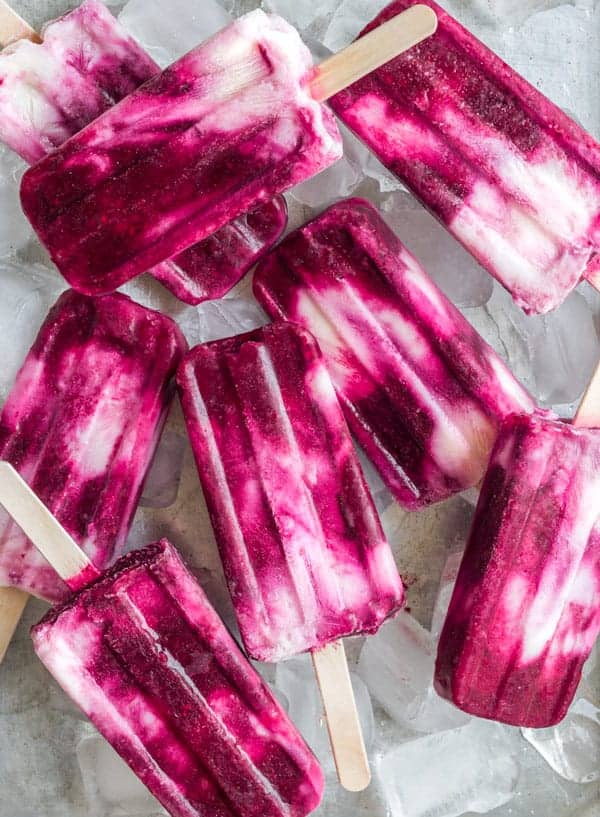 fruit of the forest yogurt pops