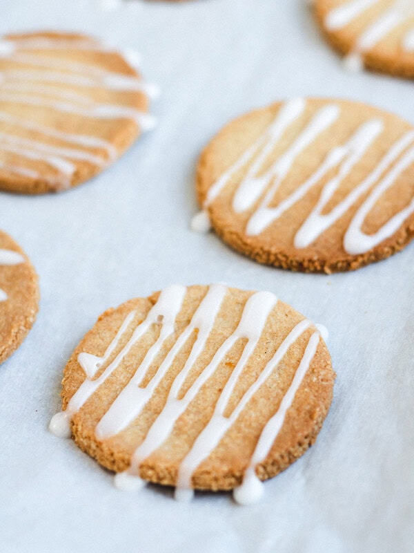 grain-free orange cardamom cookies