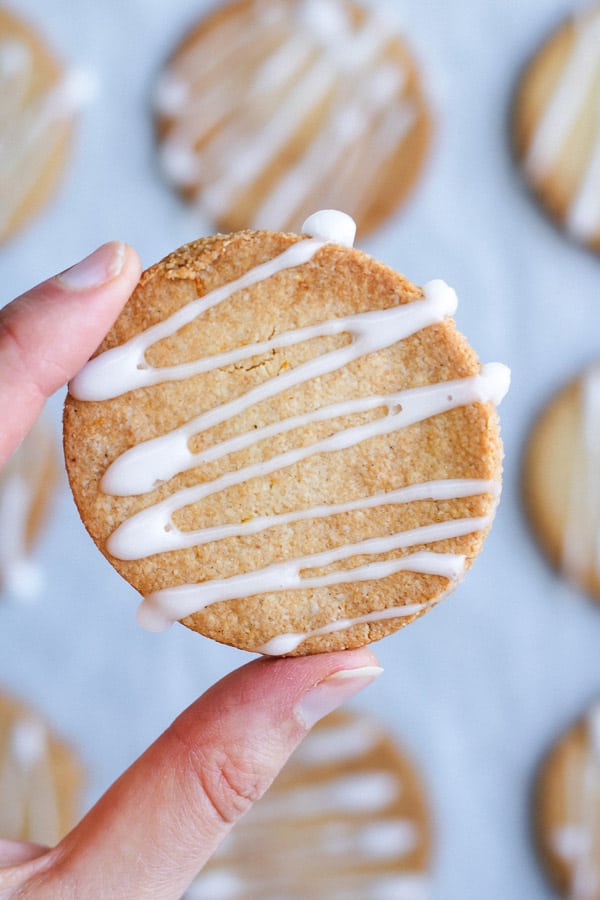 grain-free orange cardamom cookies