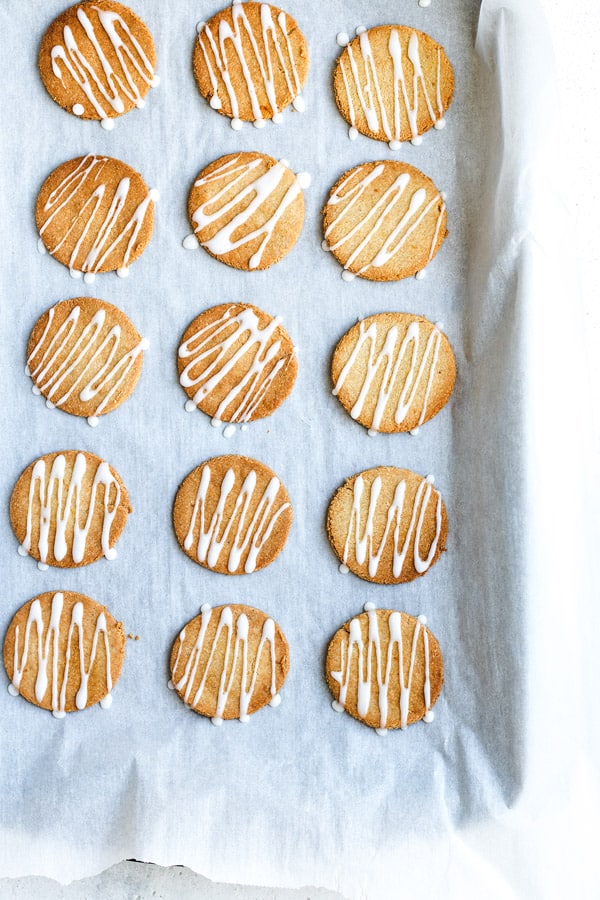 grain-free orange cardamom cookies