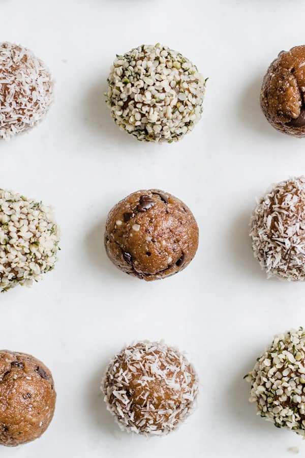 no-bake almond butter energy bites