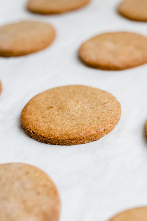 grain-free nutella stuffed peanut butter cookies