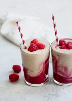 peanut butter and jelly smoothie