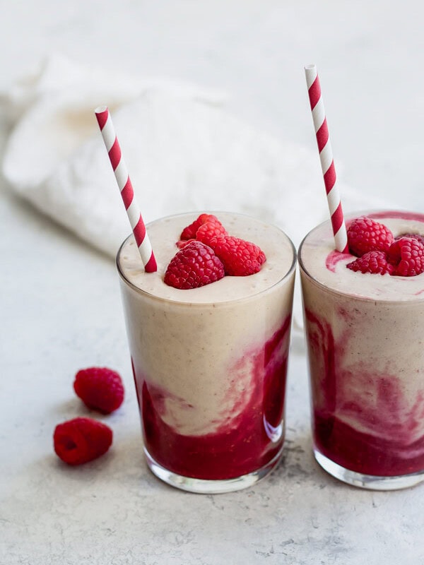 peanut butter and jelly smoothie