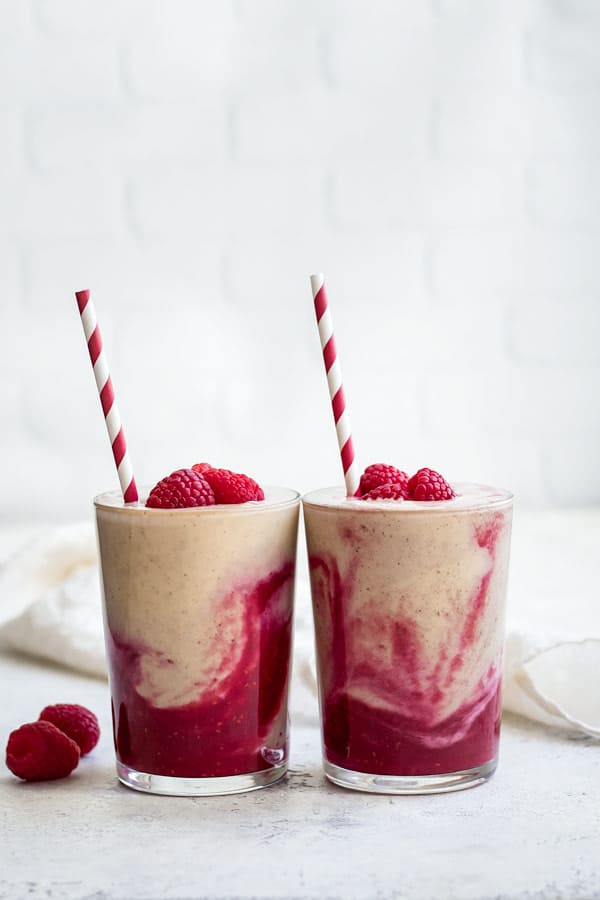 peanut butter and jelly smoothie
