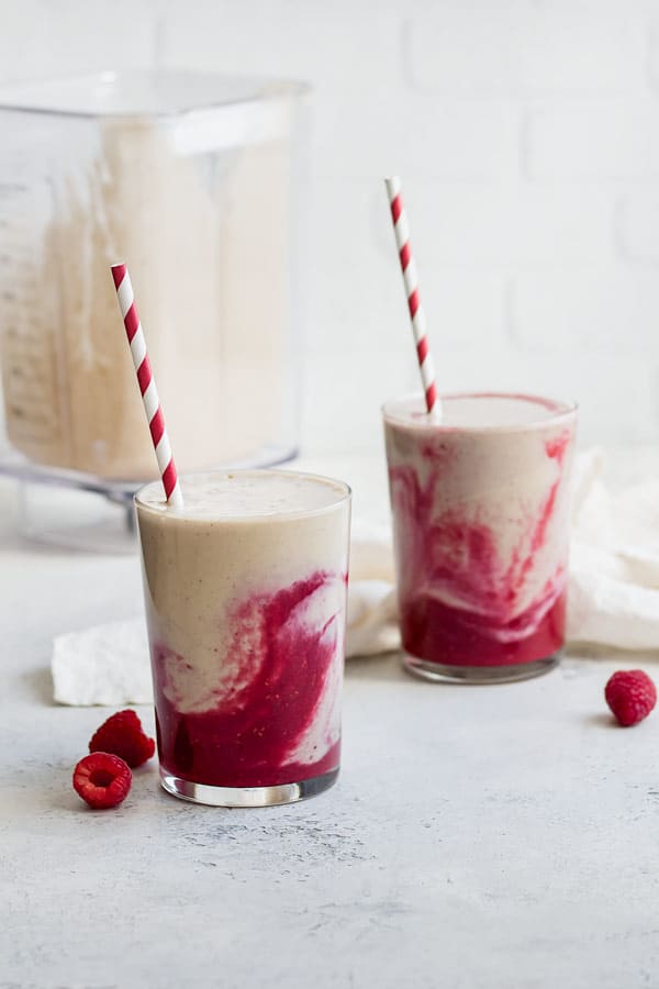 peanut butter and jelly smoothie