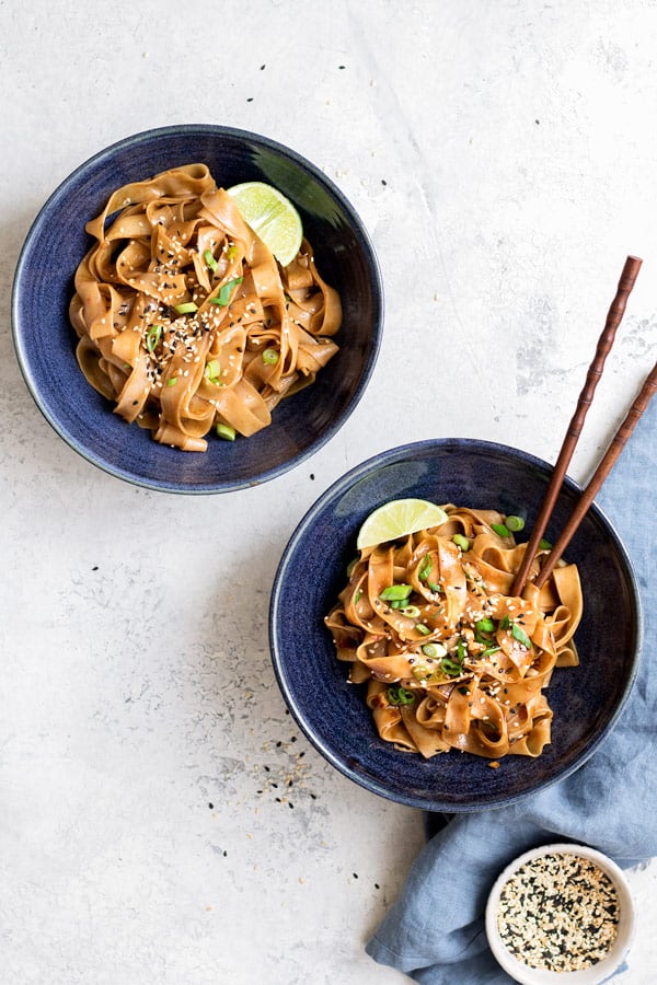 sweet and sour chilli garlic noodles
