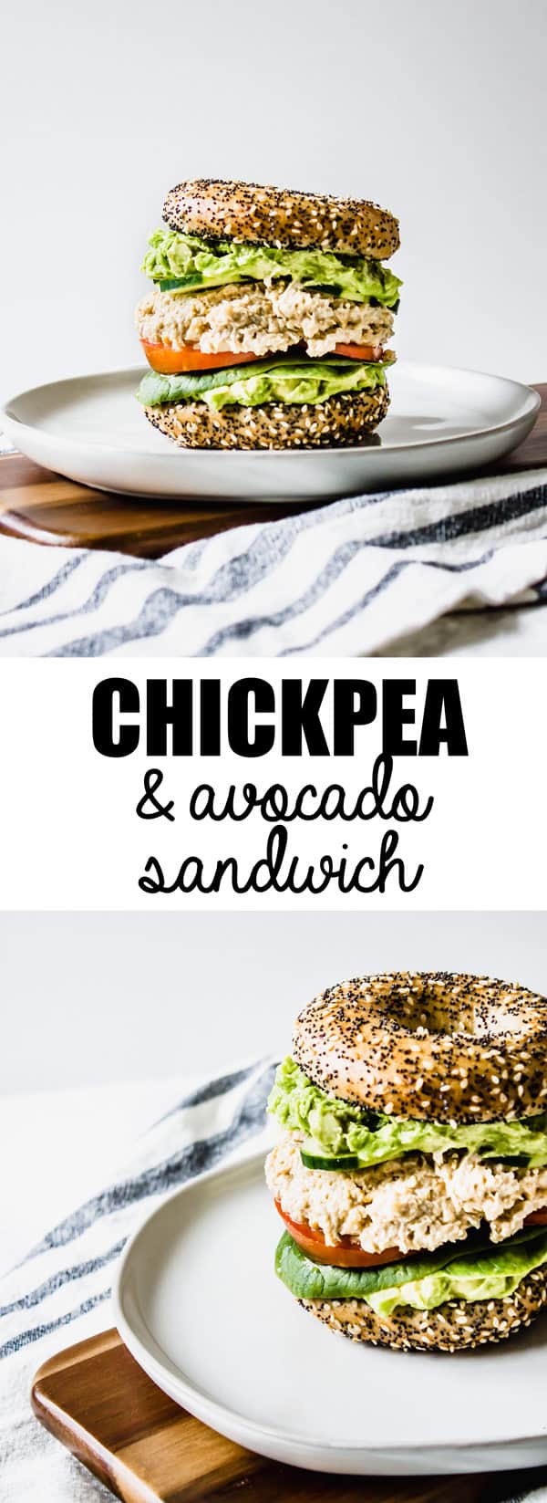 This smashed chickpea and avocado sandwich is a healthy vegan gluten-free sandwich that is so easy to make!