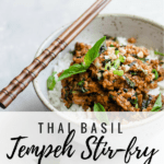 Thai Basil Tempeh Stir Fry