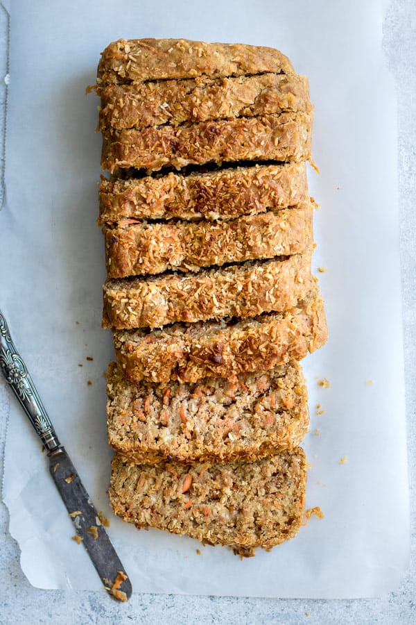 vegan aloha carrot cake
