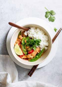 vegetarian Thai red curry