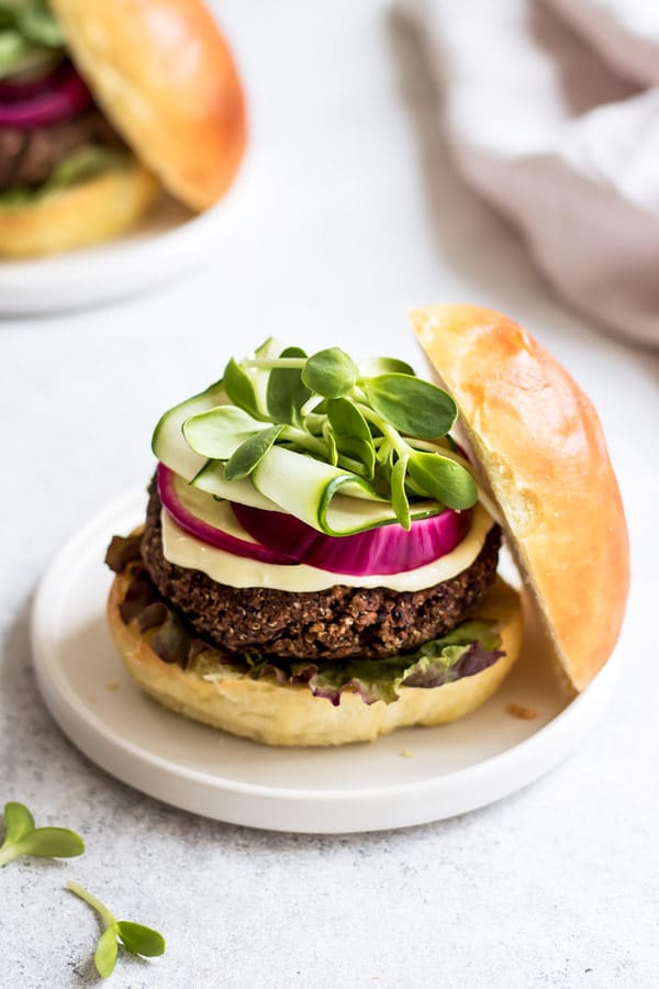 black bean quinoa burgers