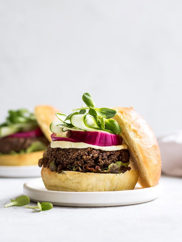 black bean quinoa burgers