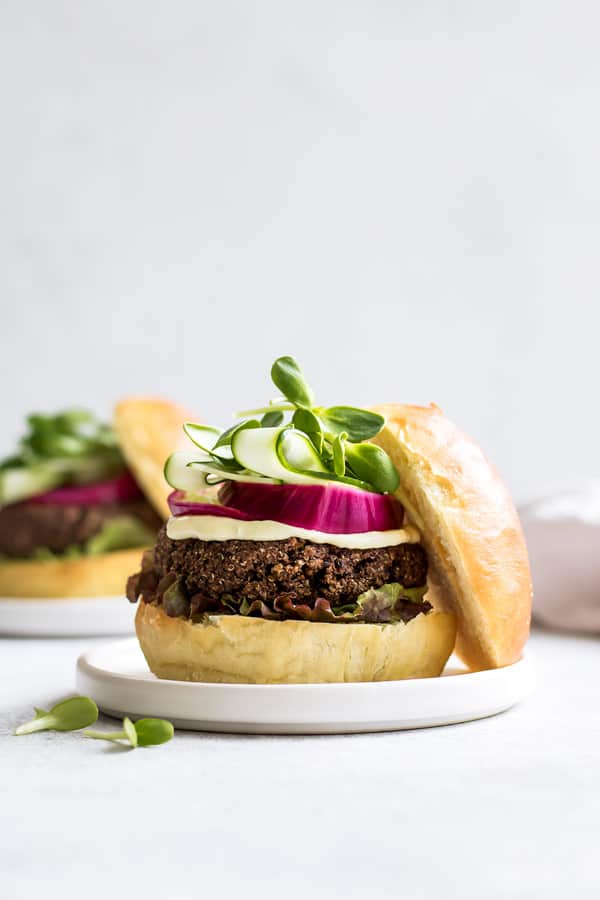 black bean quinoa burgers