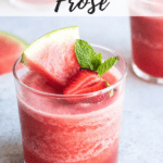 watermelon mojito frosé
