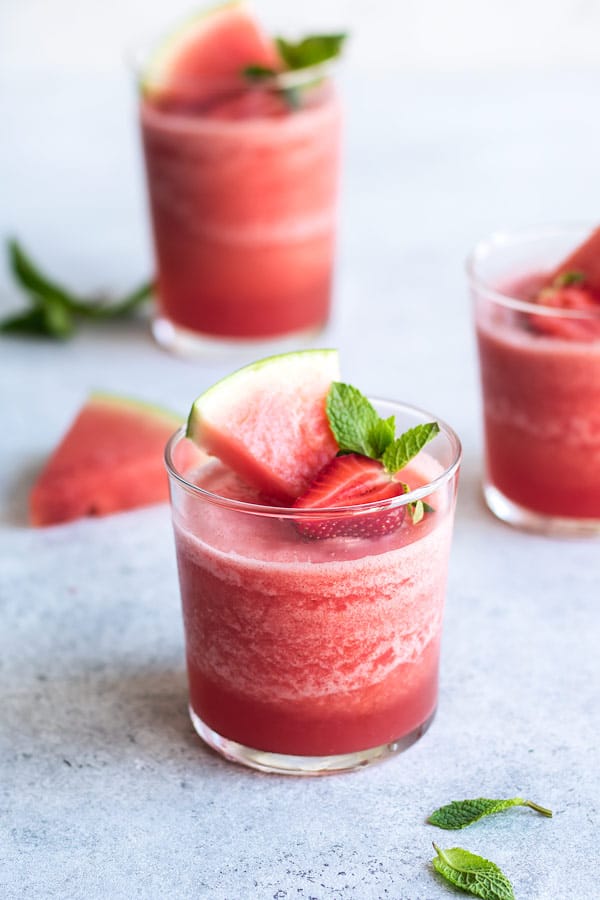 watermelon mojito frosé
