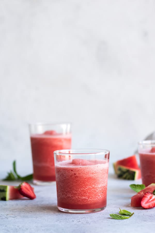watermelon mojito frosé