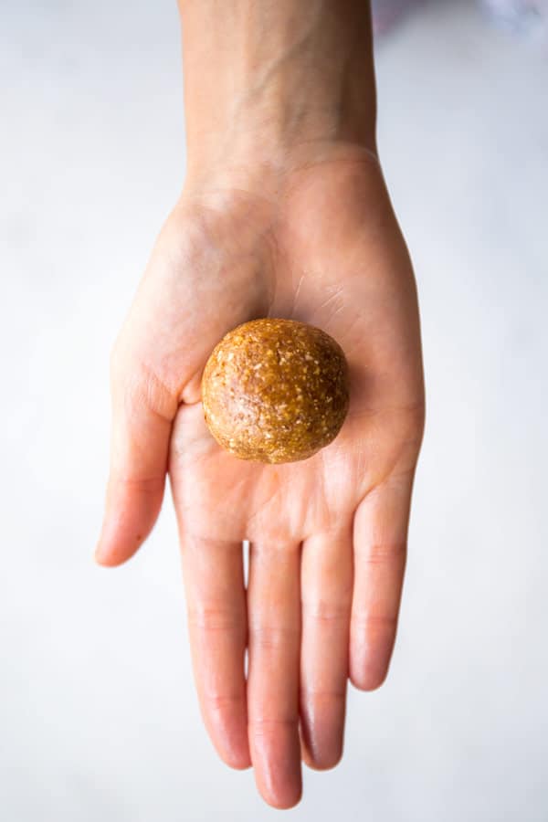 peanut butter and jelly energy balls