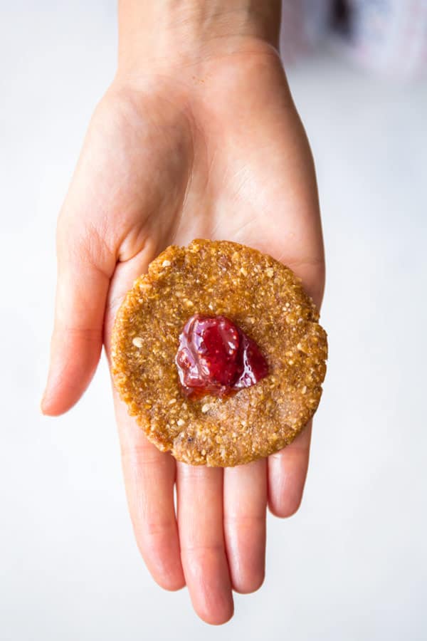 peanut butter and jelly energy balls