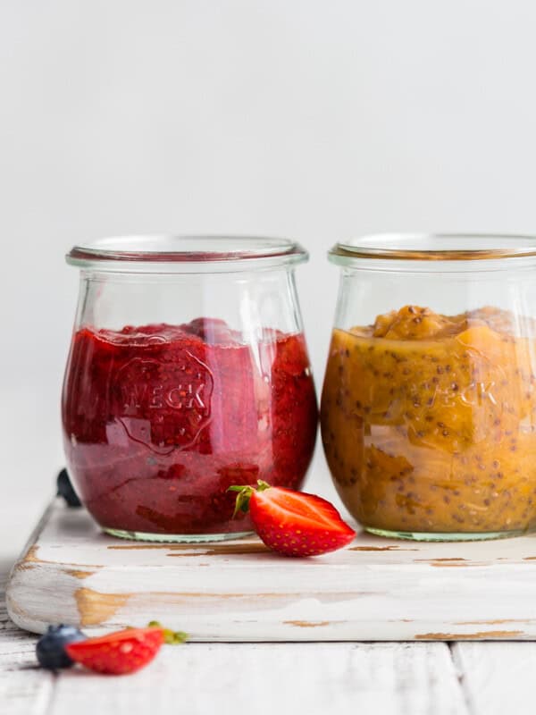 chia seed jam 3 ways