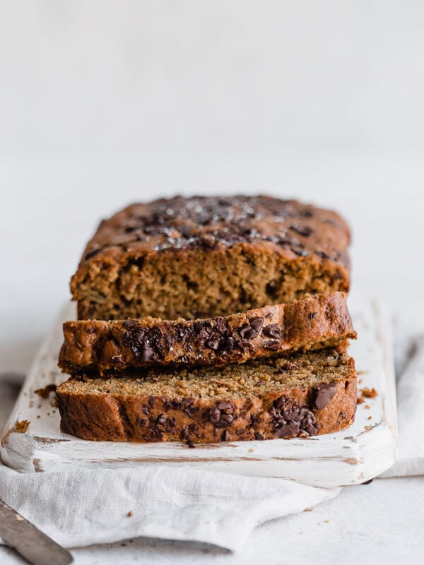 chocolate chip & rye banana bread