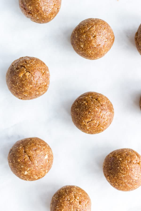 peanut butter and jelly energy balls