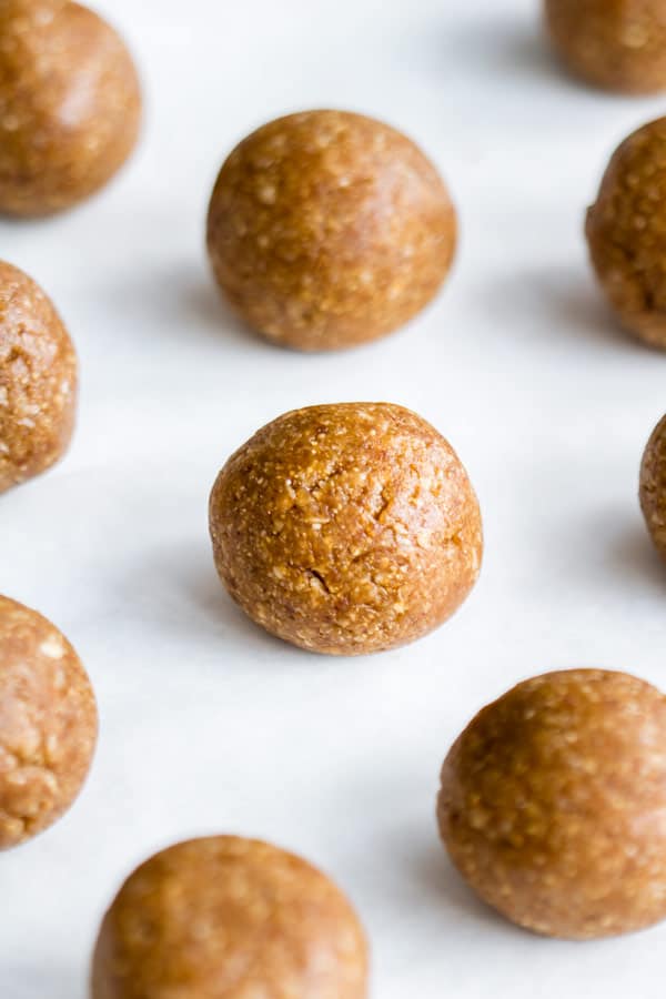 peanut butter and jelly energy balls