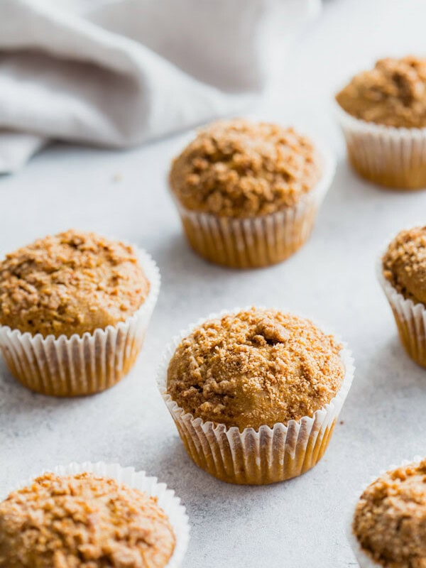 vegan coffee cake streusel muffins