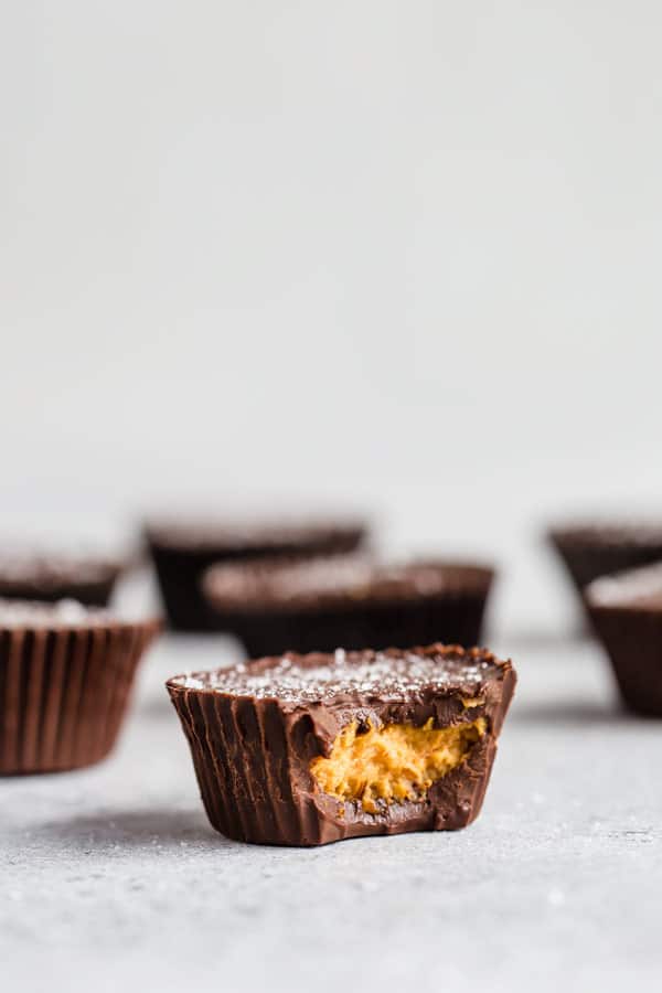 chocolate pumpkin butter cups