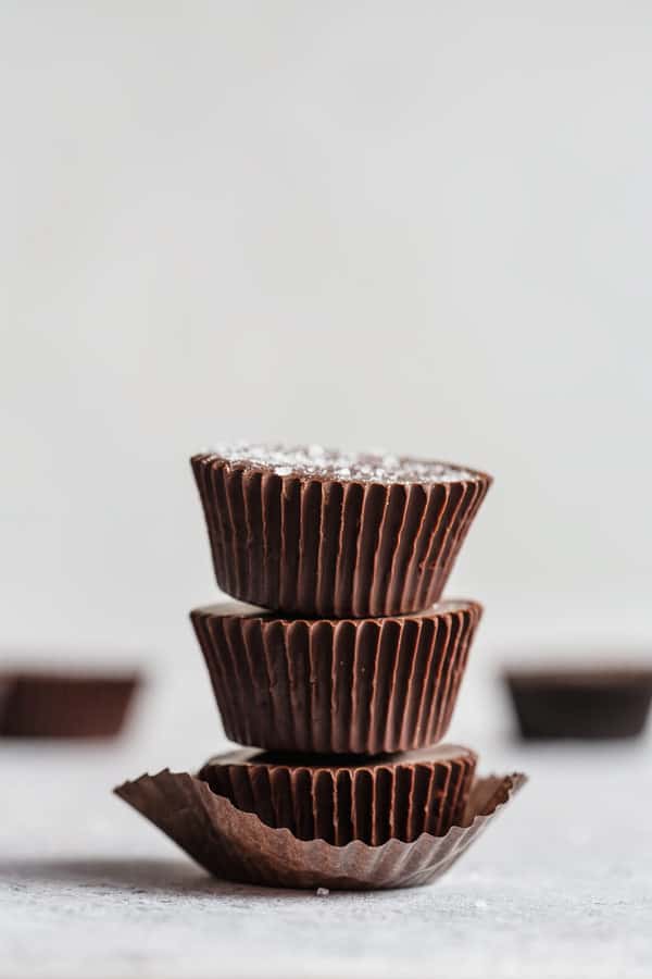 chocolate pumpkin butter cups