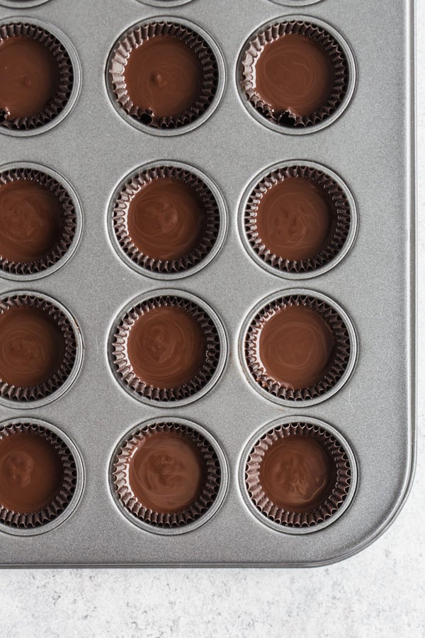 chocolate pumpkin butter cups