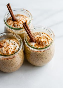 pumpkin spice latte chia pudding