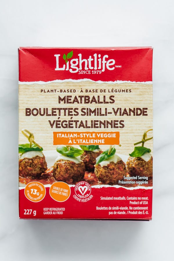 plant-based sweet and sour meatballs